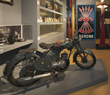 Motocicleta model Narcla, fabricada a Salt, 1950 (Jordi Puig)