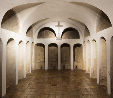 Cementiri-dessecador del convent caputxí, segle XVIII (Jordi Puig)