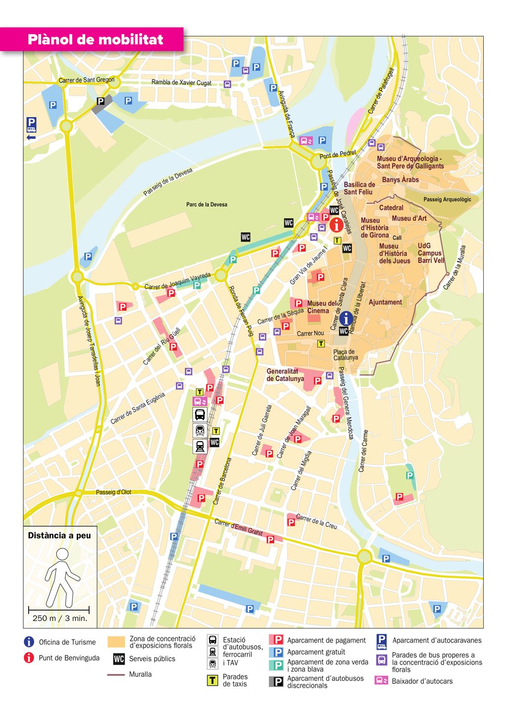 Plànol de mobilitat